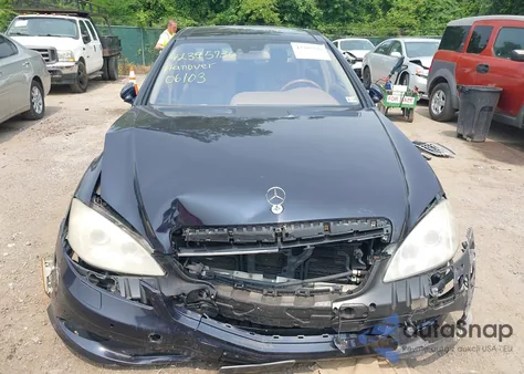 2007 Mercedes-Benz S 550 from USA, damaged, VIN WDDNG71X47A108623